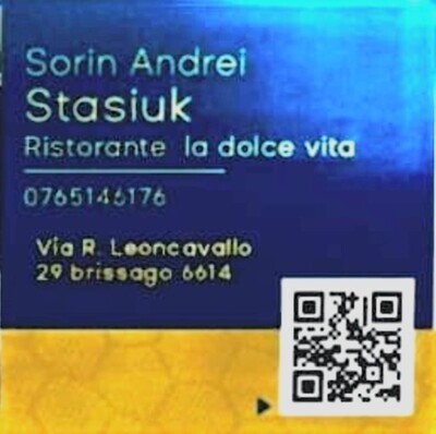 QR-Code für La Dolce Vita Adresse