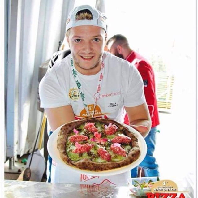 Chef Andrei bei der Weltmeisterschaft der Pizza