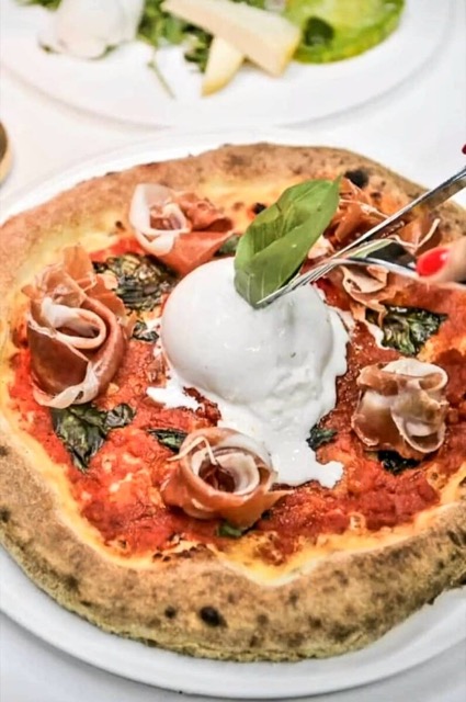 Premium-Zutaten auf unserer Pizza